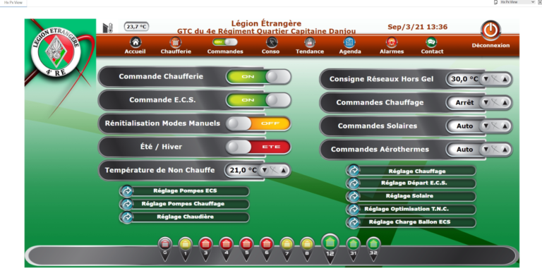 Commandes